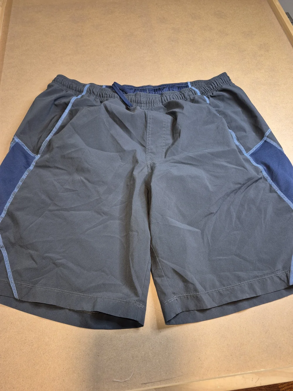 The North Face Men's Charcoal Shorts with Navy Accents 4560/7